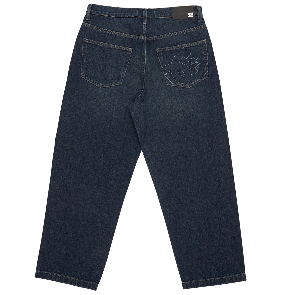 Men's Worker Baggy Denim Double That Jeans - Dark Denim | DC Shoes