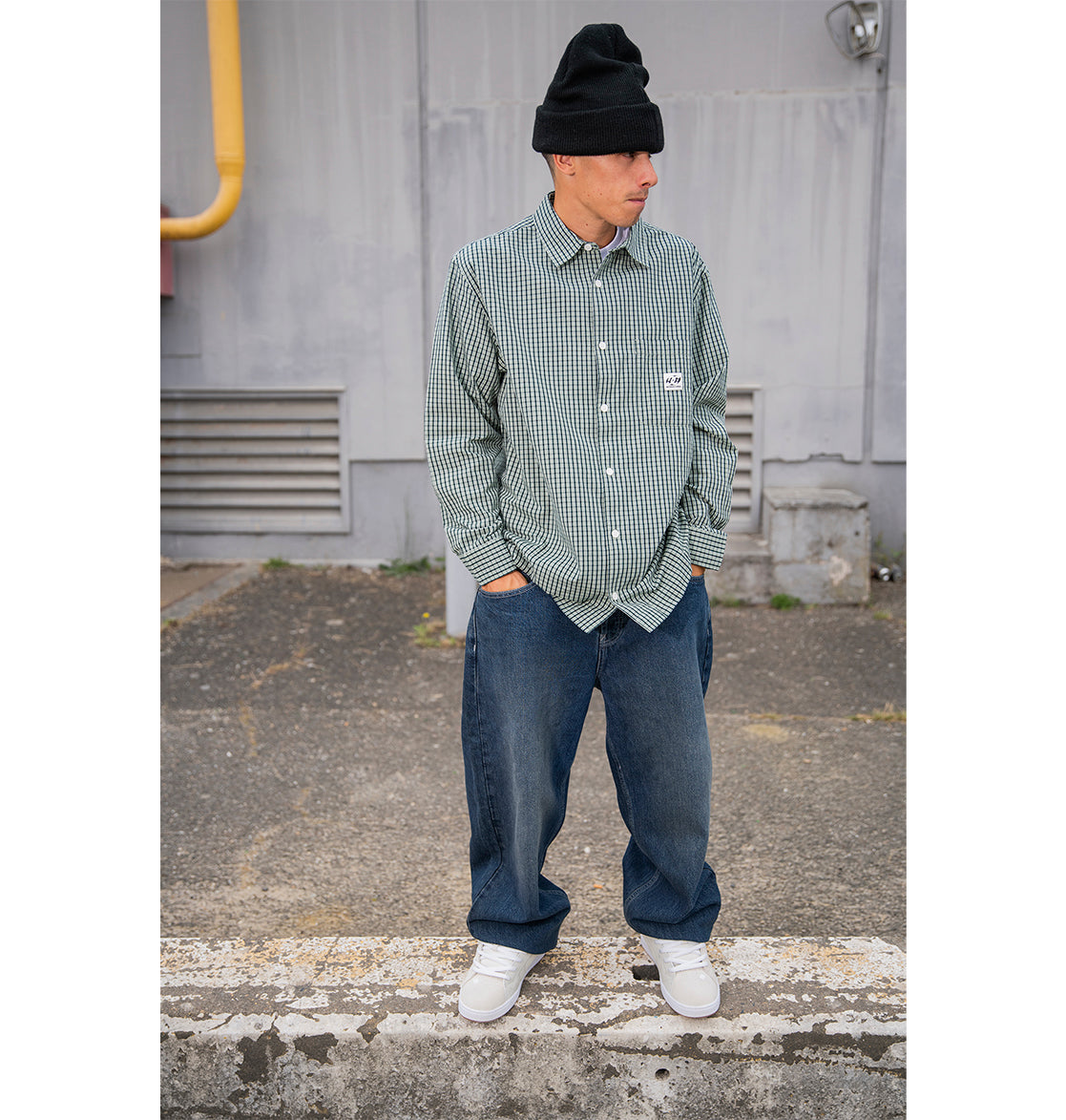 Men's Worker Baggy Denim Double That Jeans - Dark Denim | DC Shoes