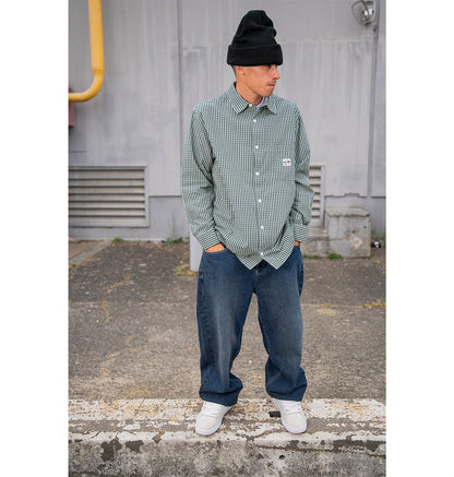Men's Worker Baggy Denim Double That Jeans - Dark Denim | DC Shoes