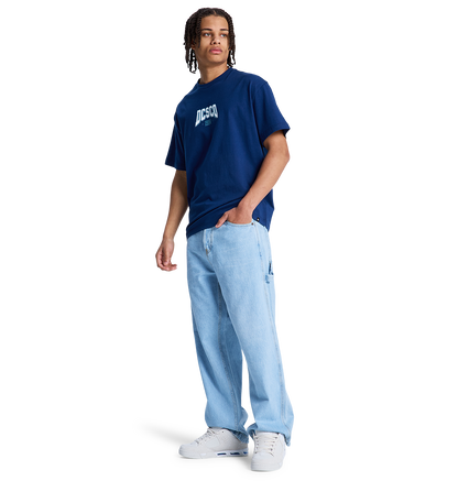Men's Baggy Denim Carpenter Pants - Indigo Light | DC Shoes
