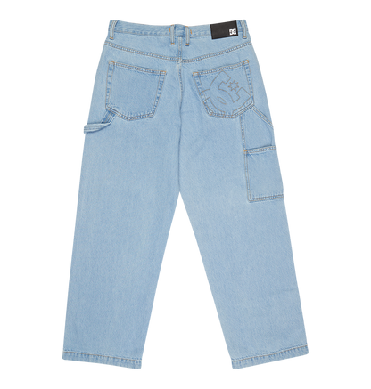 Men's Baggy Denim Carpenter Pants - Indigo Light | DC Shoes