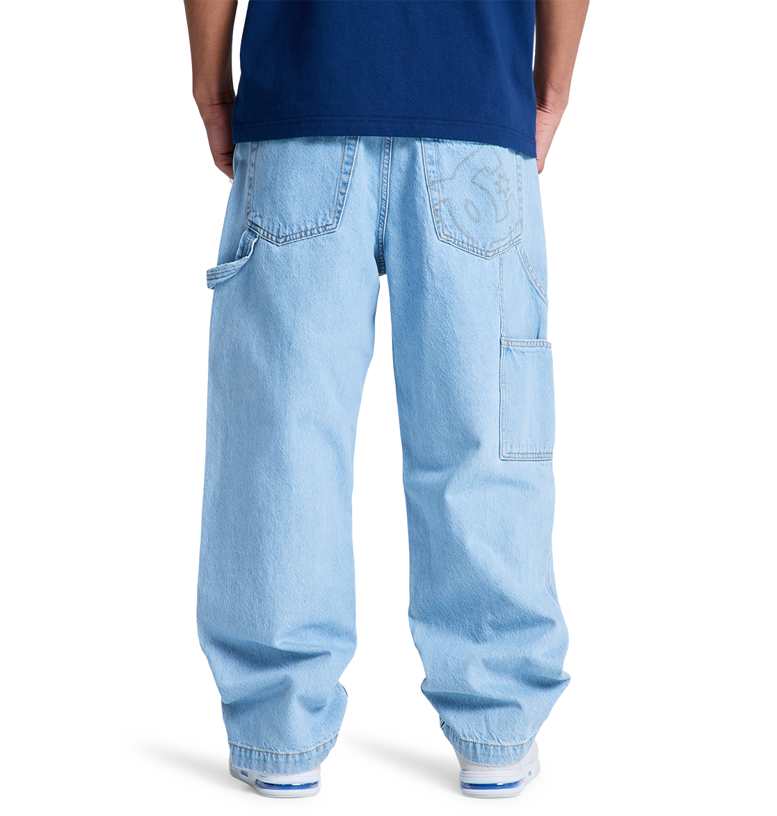 Men's Baggy Denim Carpenter Pants - Indigo Light | DC Shoes