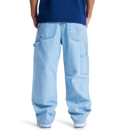 Men's Baggy Denim Carpenter Pants - Indigo Light | DC Shoes