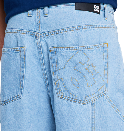 Men's Baggy Denim Carpenter Pants - Indigo Light | DC Shoes
