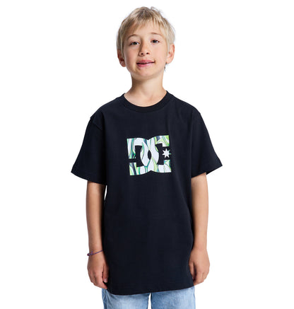Kids' DC Star Filled Short Sleeve Tee - Black | DC Shoes