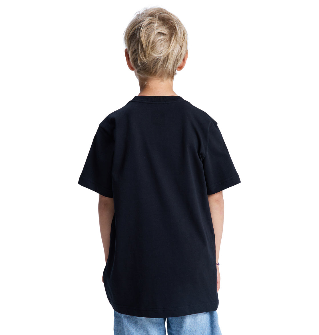 Kids' DC Star Filled Short Sleeve Tee - Black | DC Shoes