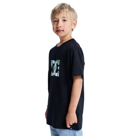 Kids' DC Star Filled Short Sleeve Tee - Black | DC Shoes