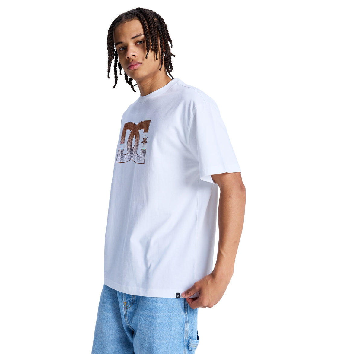 Men's DC Star Oxidized Heritage Short Sleeve Tees - White | DC Shoes