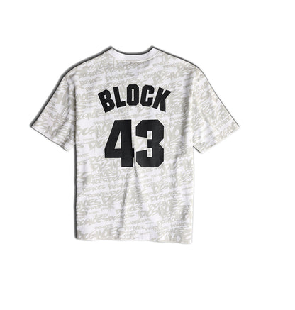 Men's Block43 HSS T-Shirt - Bright White | DC Shoes