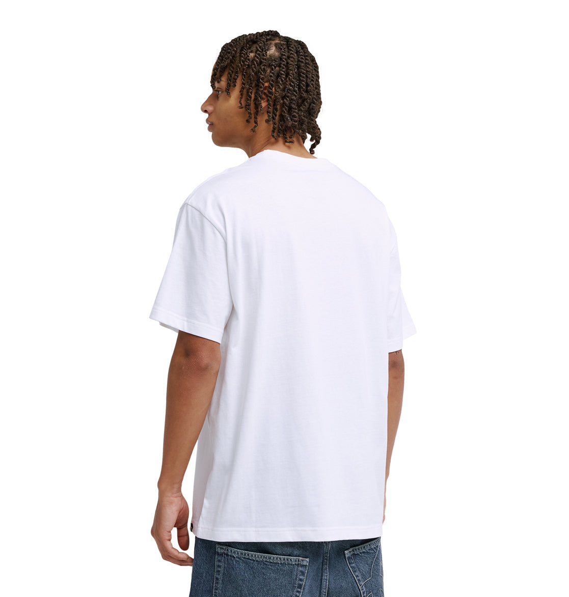 Men's Strike Twice Heritage Short Sleeve Tee - White | DC Shoes