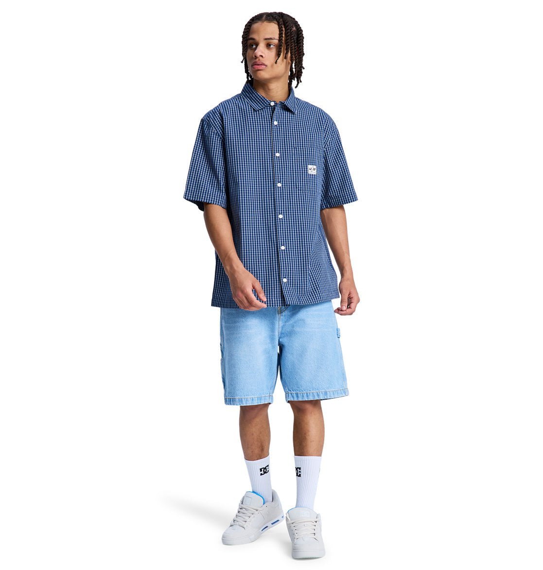 Men's Game On Short Sleeve Tee - Estate Blue | DC Shoes
