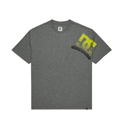 Men's Solid Lefty Heritage Short Sleeve Shirt - Dark Grey Heather | DC Shoes
