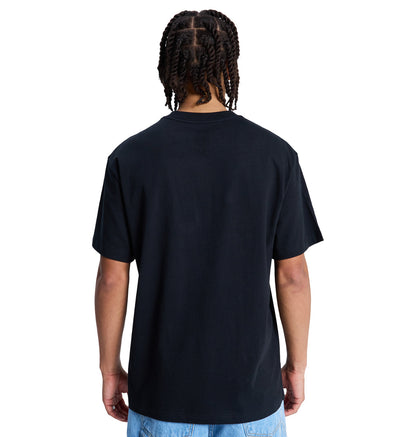 Men's DC Star Oxidized Heritage Short Sleeve Tees - Black | DC Shoes
