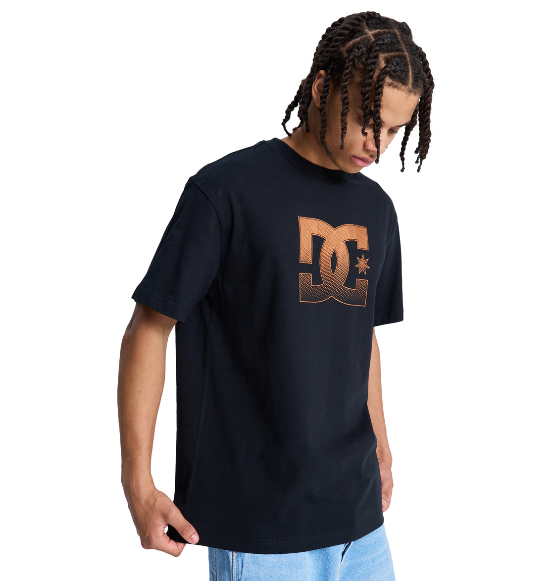 Men's DC Star Oxidized Heritage Short Sleeve Tees - Black | DC Shoes