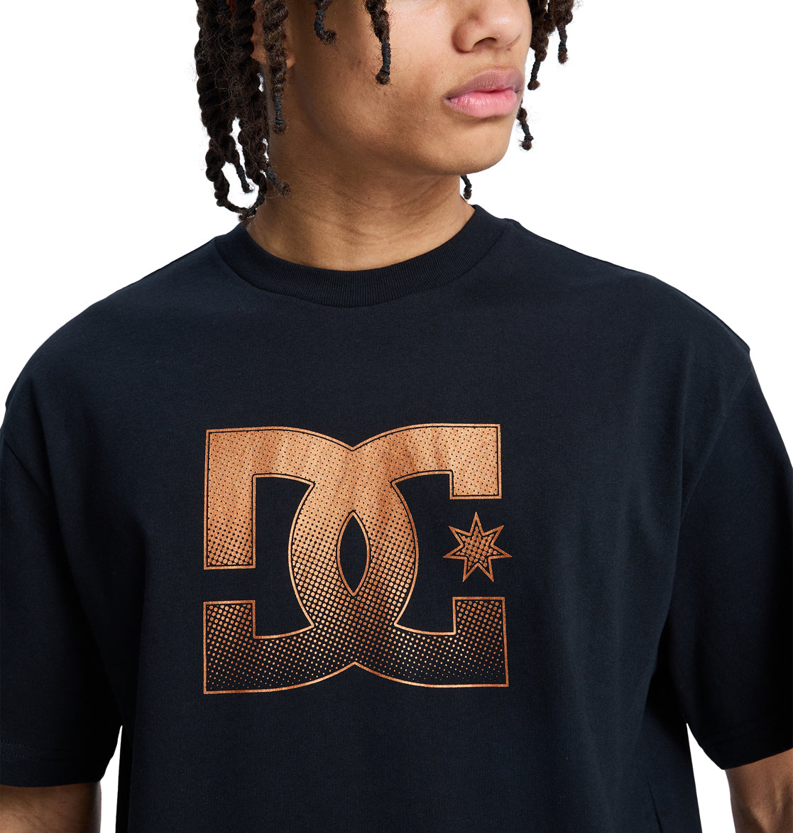 Men's DC Star Oxidized Heritage Short Sleeve Tees - Black | DC Shoes