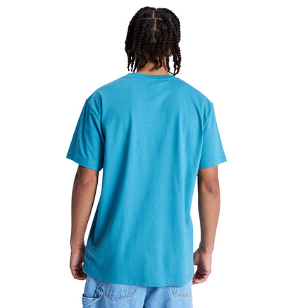 Men's DC Star Heritage Short Sleeve Shirt - Storm Blue | DC Shoes
