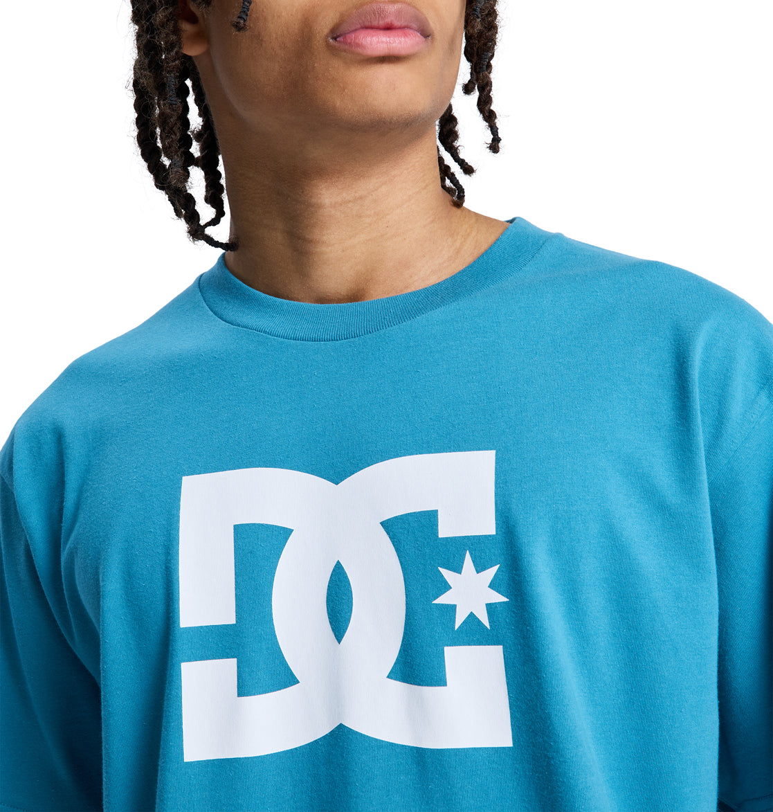 Men's DC Star Heritage Short Sleeve Shirt - Storm Blue | DC Shoes