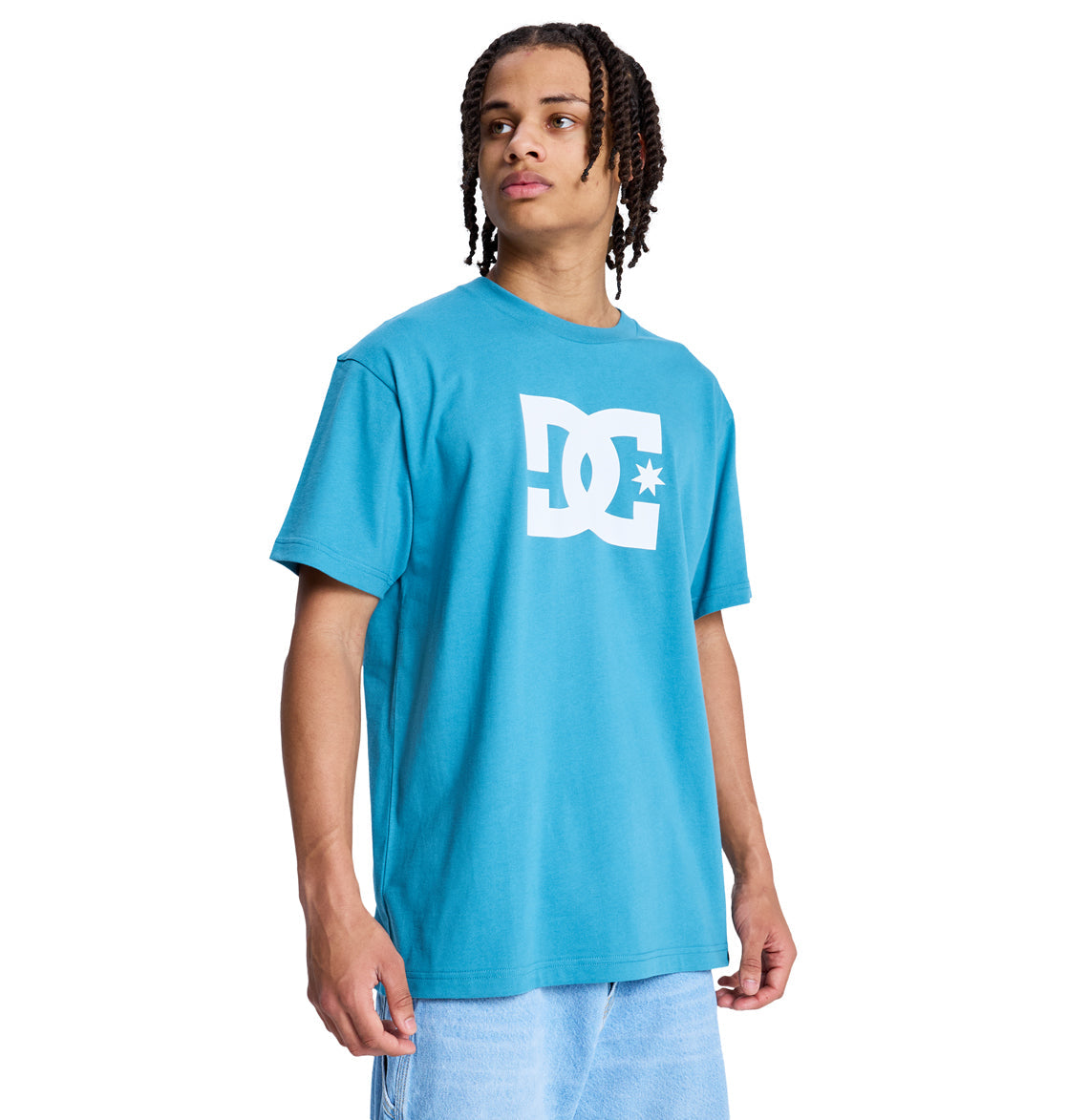 Men's DC Star Heritage Short Sleeve Shirt - Storm Blue | DC Shoes