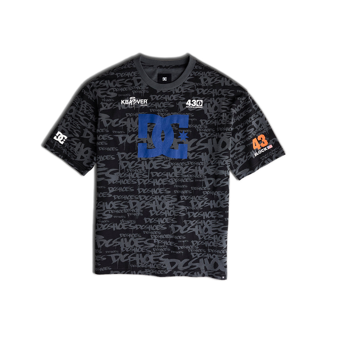 Men's Block43 HSS T-Shirt - Anthracite | DC Shoes