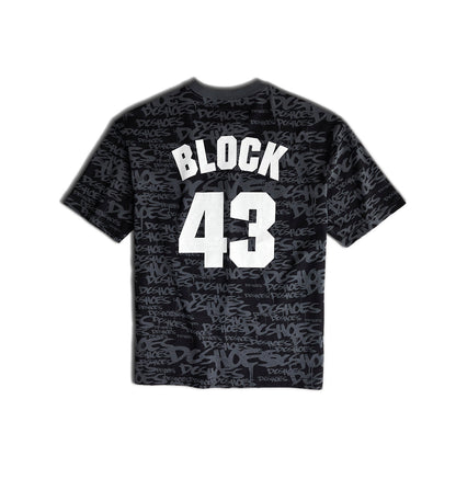 Men's Block43 HSS T-Shirt - Anthracite | DC Shoes