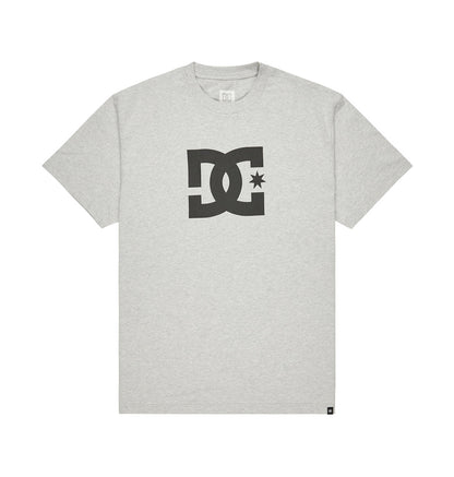 Men's DC Star Heritage Short Sleeve Shirt - Light Heather Grey | DC Shoes