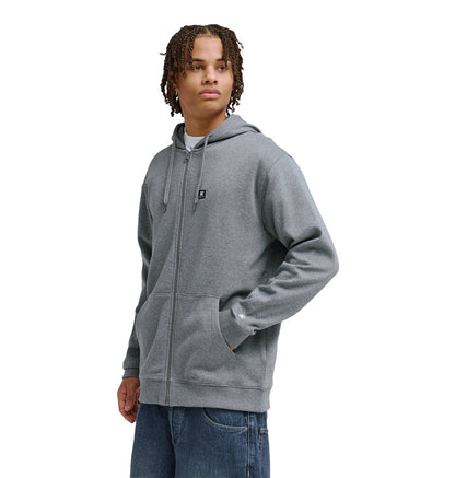 Men's Lorion Zip Hoodie - Dark Grey Heather | DC Shoes