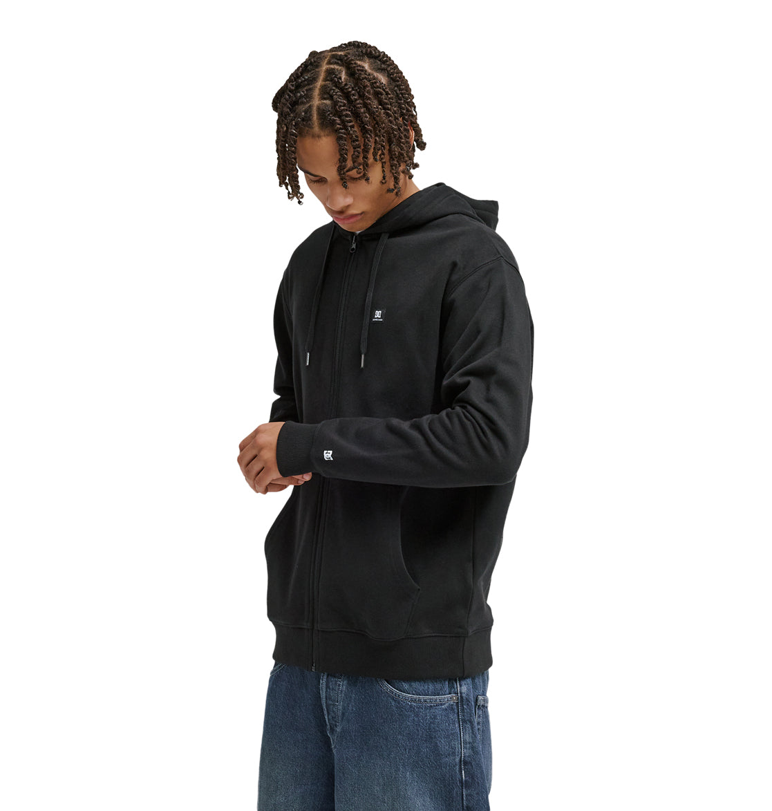 Men's Lorion Zip Hoodie - Black | DC Shoes