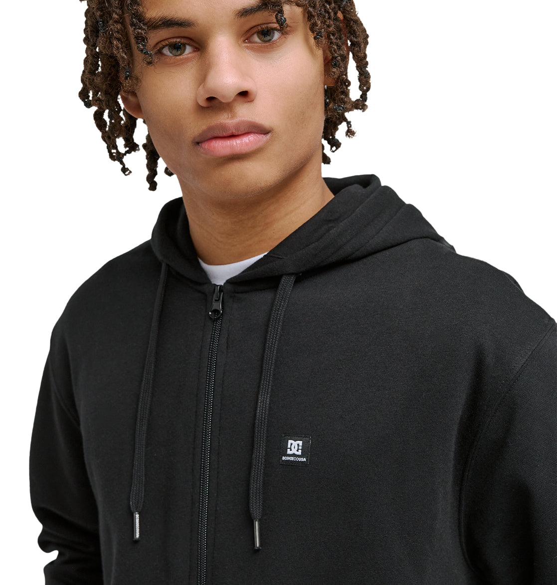 Men's Lorion Zip Hoodie - Black | DC Shoes