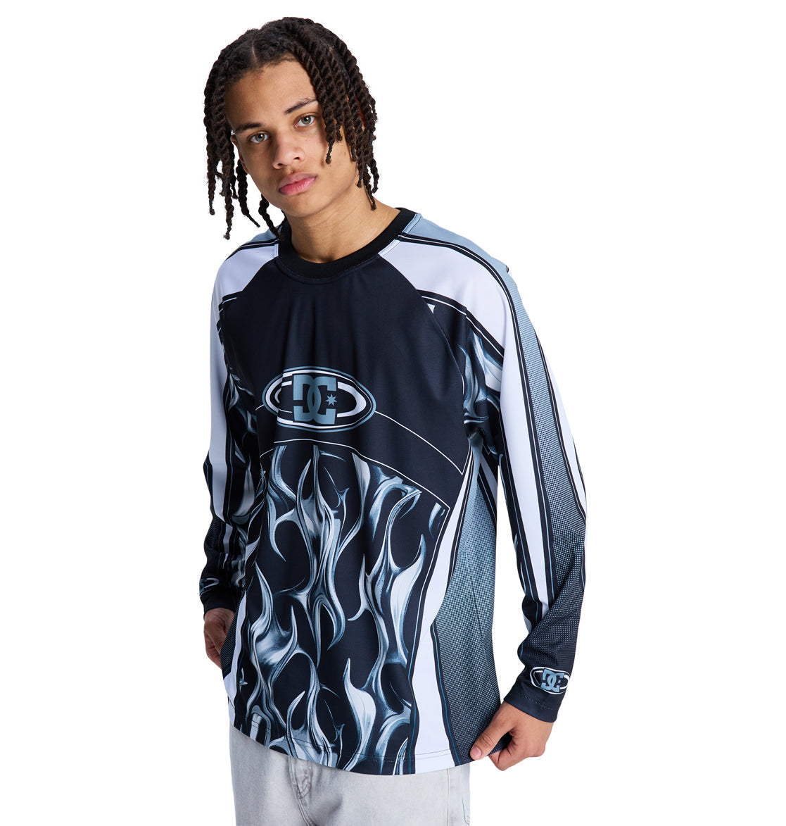 Men's Sylem 2 Long Sleeve Shirt - Black | DC Shoes