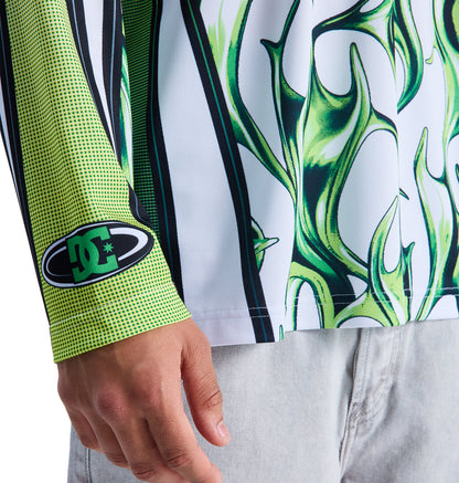 Men's Sylem 2 Long Sleeve Shirt - Lime Green | DC Shoes