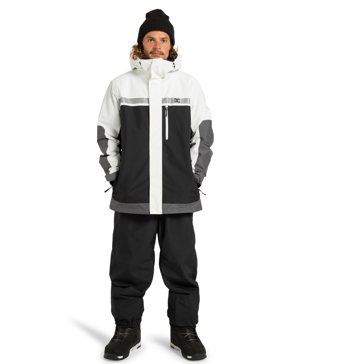 Men's Defiant Insulated Jacket - White/Black | DC Shoes
