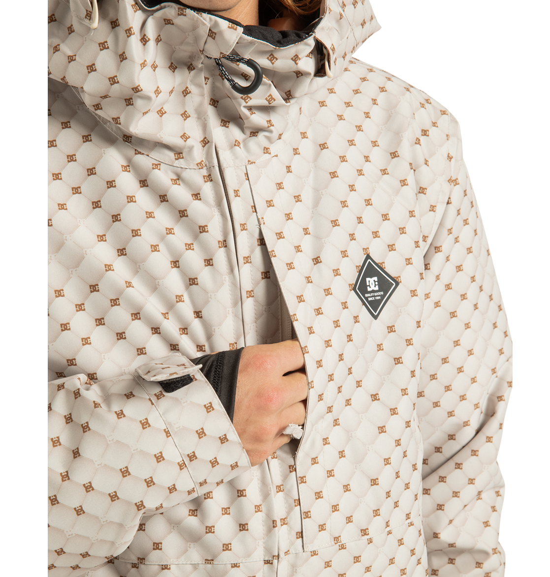 Unisex Basis Print Insulated Jacket - Micro Dc | DC Shoes