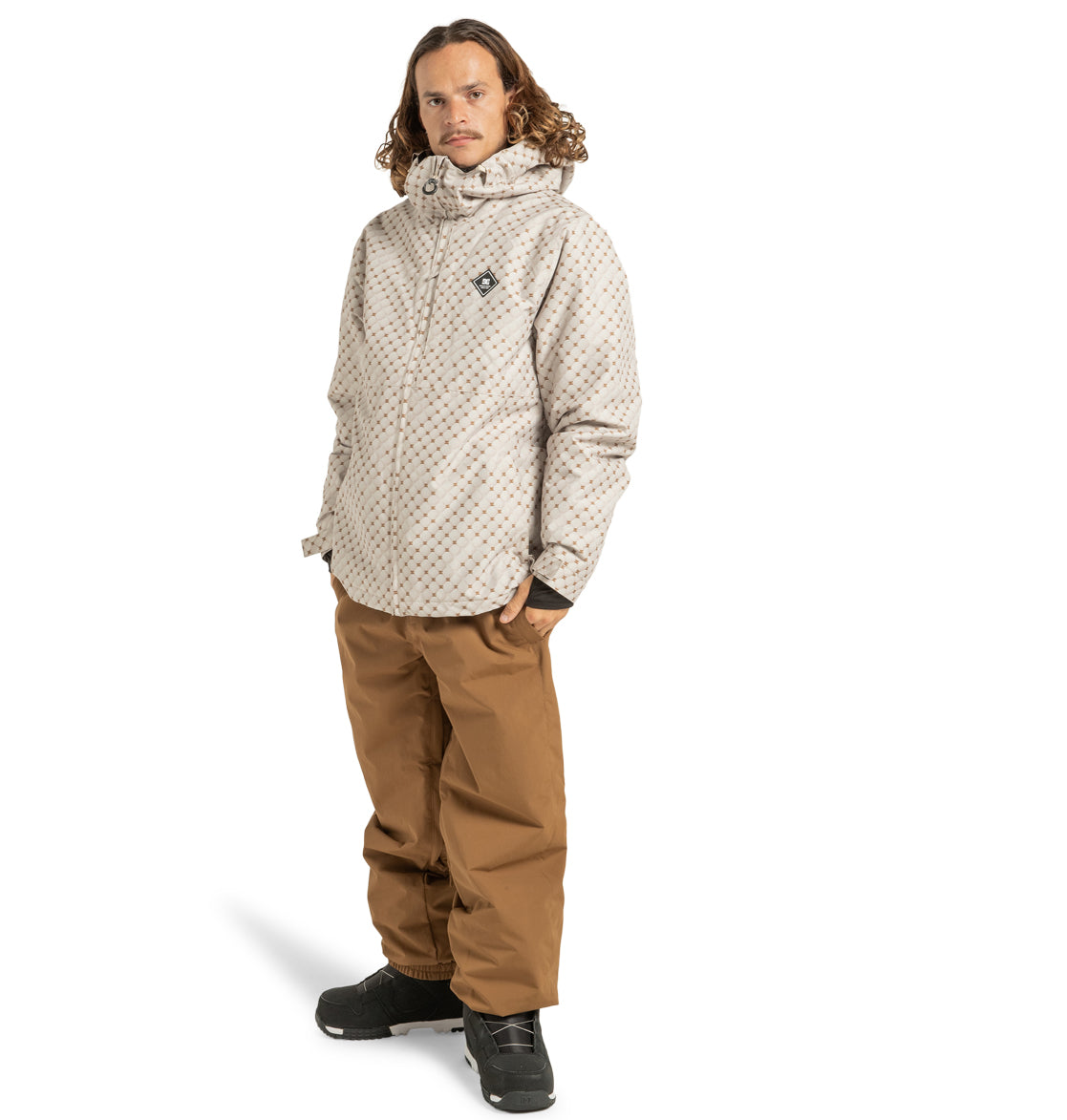 Unisex Basis Print Insulated Jacket - Micro Dc | DC Shoes