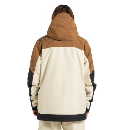 Men's Defiant Insulated Snow Jacket Jacket - Oatmeal | DC Shoes