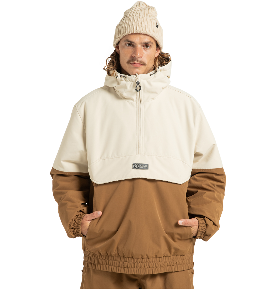 Unisex Nexus Reversible Insulated Anorak Jacket - Oatmeal | DC Shoes
