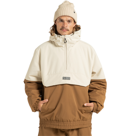 Unisex Nexus Reversible Insulated Anorak Jacket - Oatmeal | DC Shoes