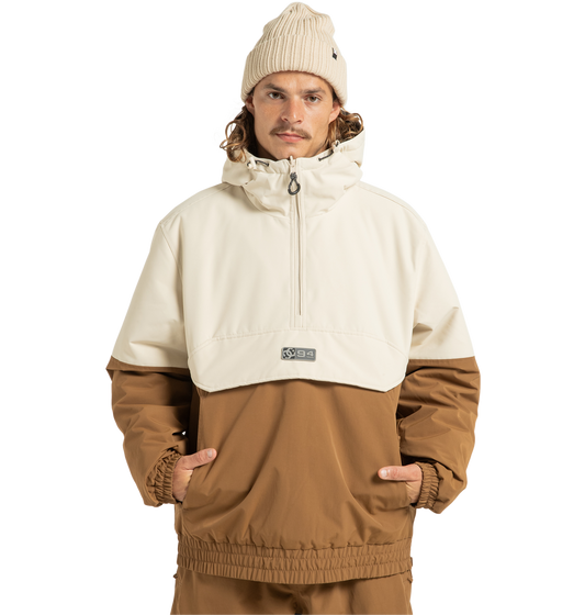 Unisex Nexus Reversible Insulated Anorak Jacket - Oatmeal | DC Shoes