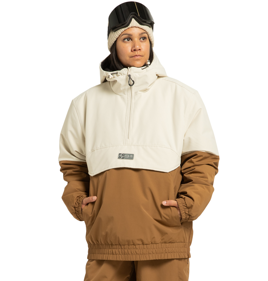 Unisex Nexus Reversible Insulated Anorak Jacket - Oatmeal | DC Shoes