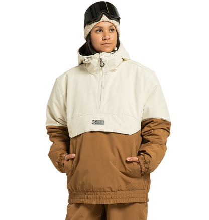 Unisex Nexus Reversible Insulated Anorak Jacket - Oatmeal | DC Shoes