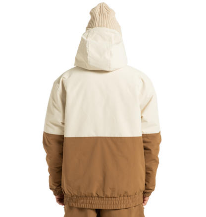 Unisex Nexus Reversible Insulated Anorak Jacket - Oatmeal | DC Shoes