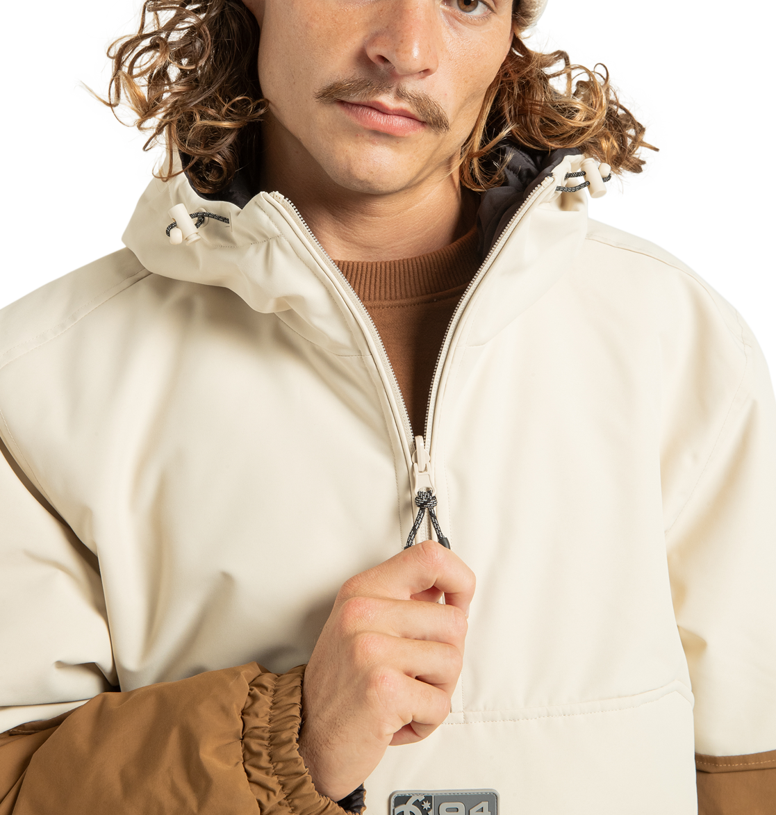 Unisex Nexus Reversible Insulated Anorak Jacket - Oatmeal | DC Shoes