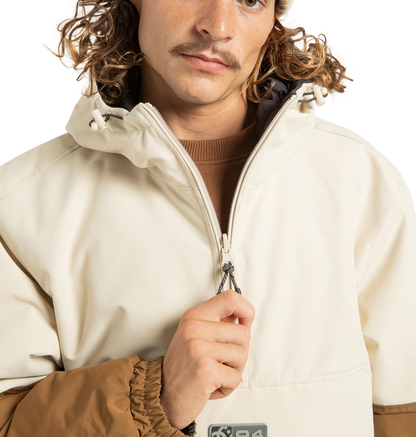 Unisex Nexus Reversible Insulated Anorak Jacket - Oatmeal | DC Shoes