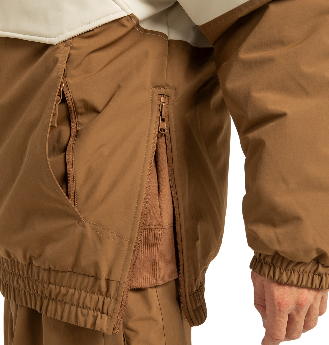 Unisex Nexus Reversible Insulated Anorak Jacket - Oatmeal | DC Shoes
