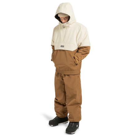 Unisex Nexus Reversible Insulated Anorak Jacket - Oatmeal | DC Shoes