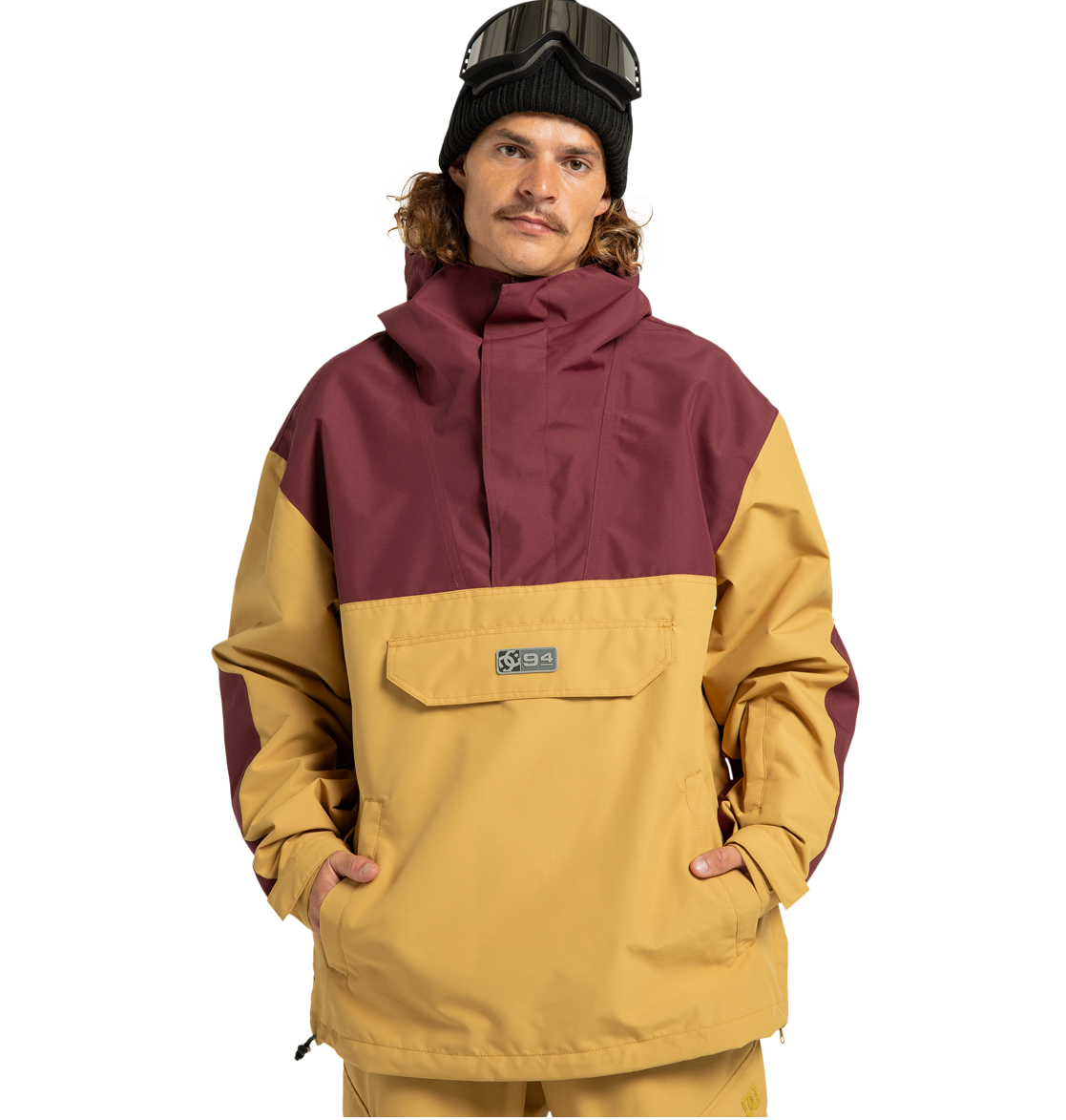 Men's DC-43 Anorak Shell Jacket - Mustard Gold | DC Shoes