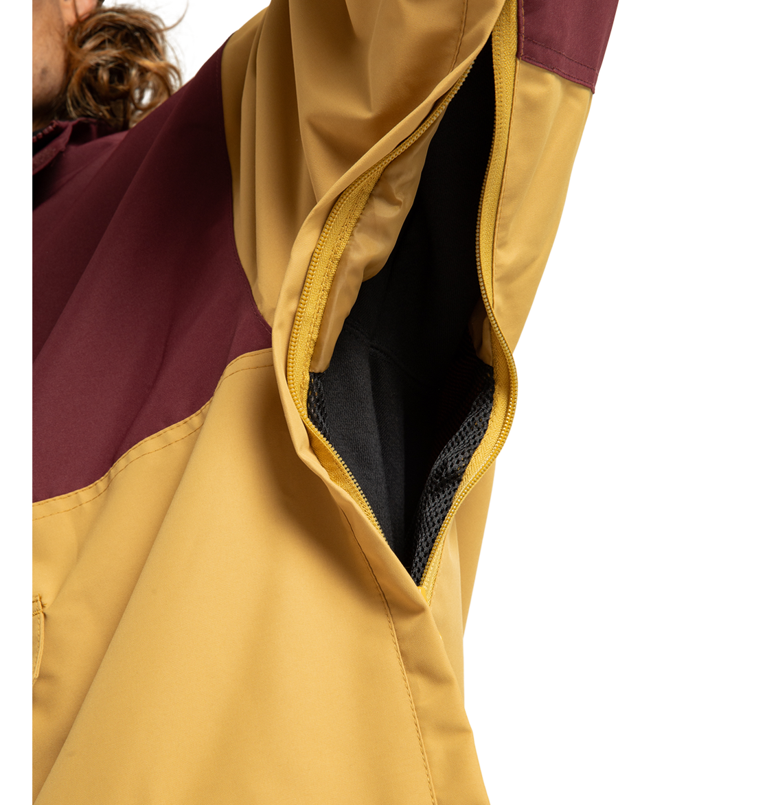 Men's DC-43 Anorak Shell Jacket - Mustard Gold | DC Shoes