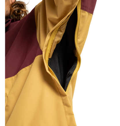 Men's DC-43 Anorak Shell Jacket - Mustard Gold | DC Shoes