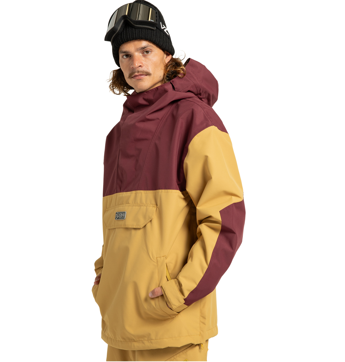 Men's DC-43 Anorak Shell Jacket - Mustard Gold | DC Shoes