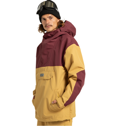 Men's DC-43 Anorak Shell Jacket - Mustard Gold | DC Shoes