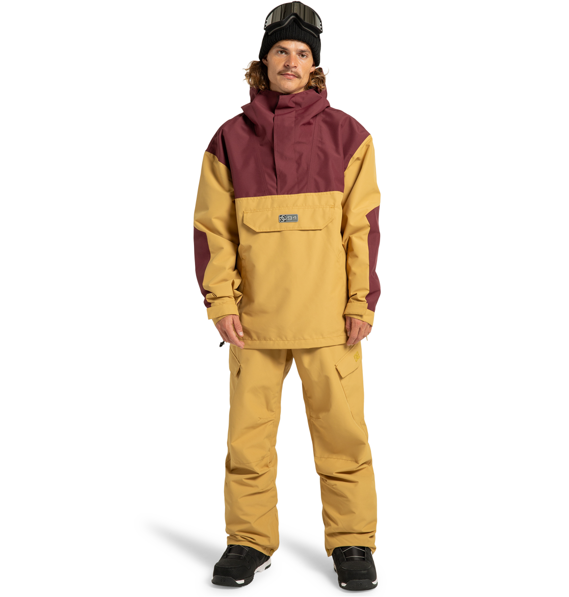 Men's DC-43 Anorak Shell Jacket - Mustard Gold | DC Shoes